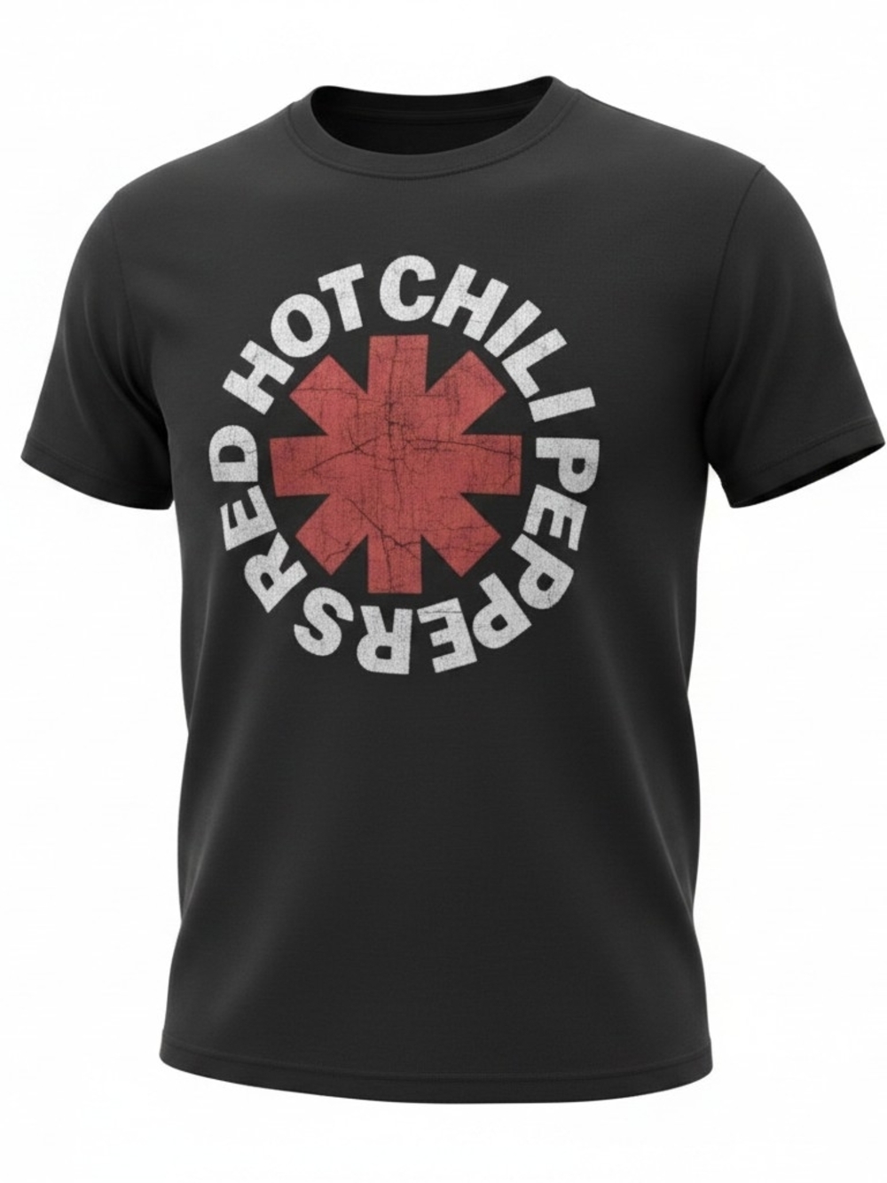 Red Hot Chili Peppers NEW T-Shirt Men’s Medium Black Band Logo Graphic Tee RHCP